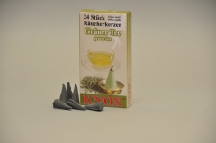 KNOX Rucherkerzen Grner Tee, 24 Stk./Pkg.