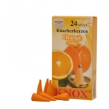 KNOX Räucherkerzen Orange, 24 Stk./Pkg.