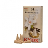 KNOX Rucherkerzen Vanille, 24 Stk./Pkg.
