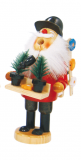 Rauchfigur mit Bauchladen ca. 13cm Weihnachtsbaumhndler